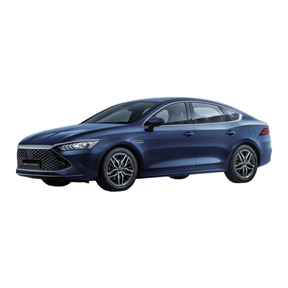 BYD Qin PLUS DM-i 2022 Owner's Manual