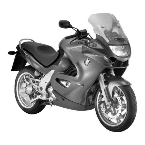 BMW K 1200 RS 2004 Maintenance Instruction