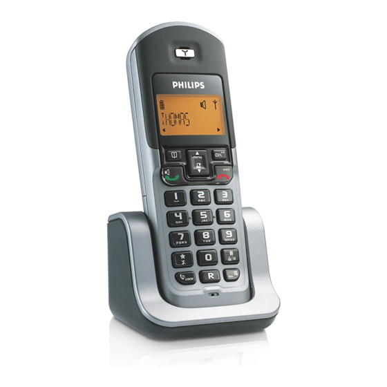 Philips DECT2250G - DECT 2250G Cordless Extension Handset Manual