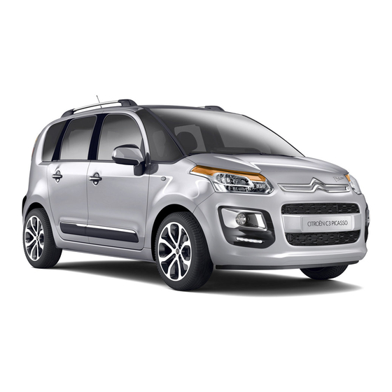 CITROEN C3 Picasso 2013 Owner's Handbook Manual