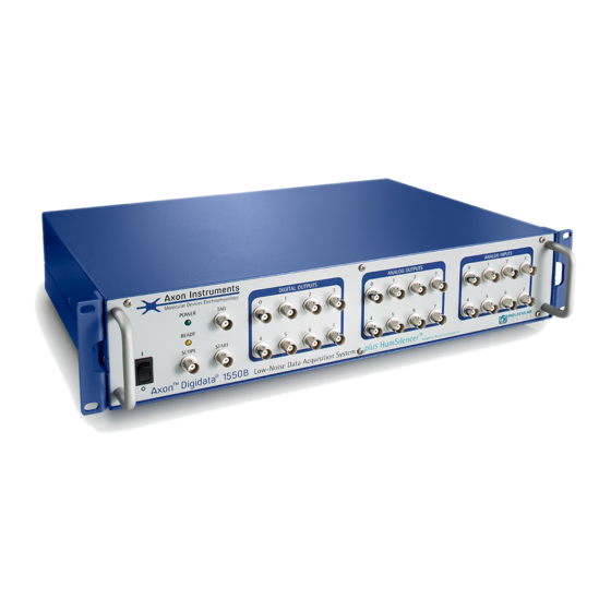 Molecular Devices Digidata 1550 Quick Start Manual