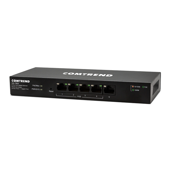 Comtrend Corporation GS-7605 Manuals