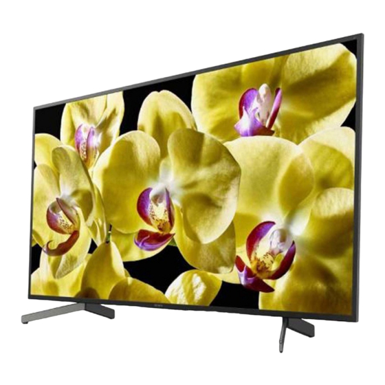 Sony BRAVIA RMF-TX310P Setup Manual