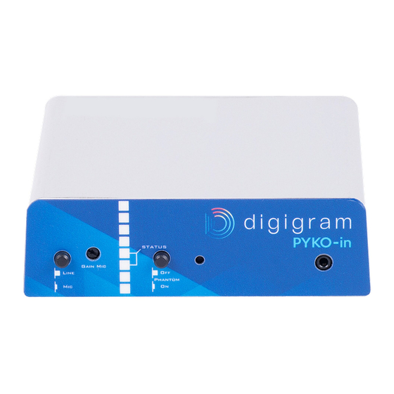 Digigram PYKO-out User Manual
