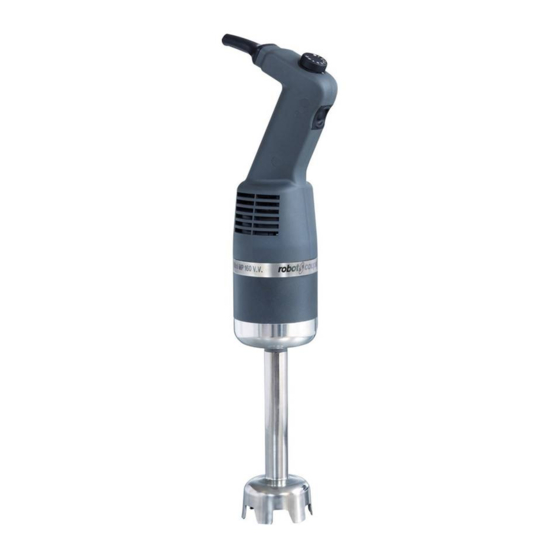 Robot Coupe Mini MP 170 V.V. Manual