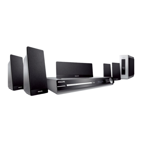 Philips HTS3154 Quick Start Manual