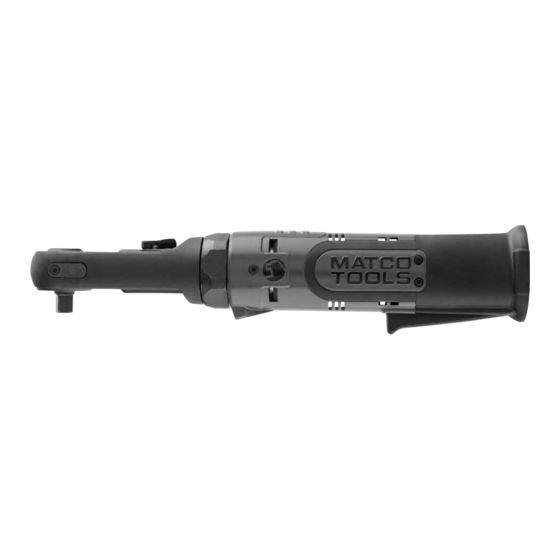 Matco Tools MCL1638SR Sealed Head Ratchet Manuals