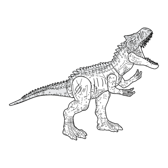 Mattel Jurassic World Chaos Theory HRX53 Instructions