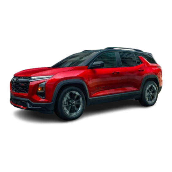 Chevrolet Equinox 2026 Manuals