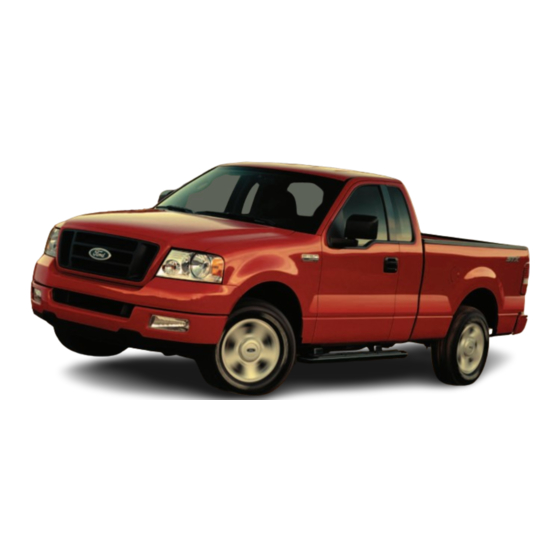 Ford 2004 F-150 Quick Reference Manual