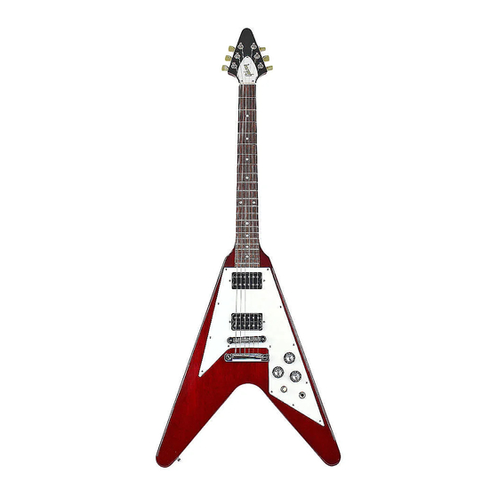 Gibson Electric Guitar Owner's Manual