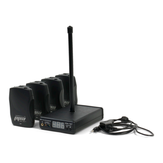 Williams Sound PPA VP 37 Manual And User Manual