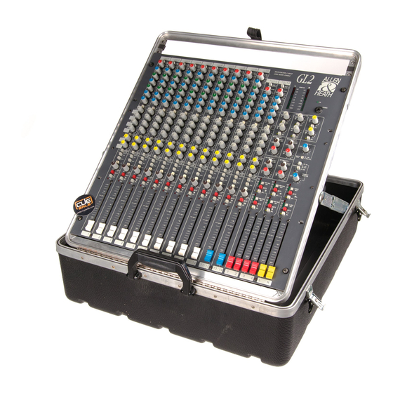 ALLEN & HEATH GL2 User Manual