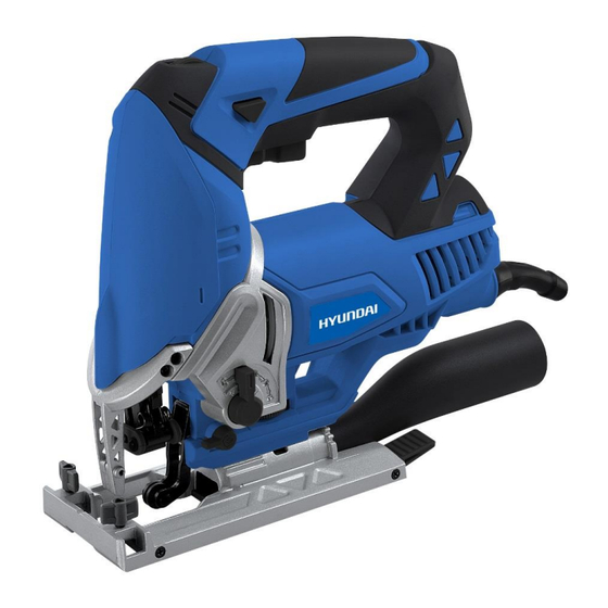 User Manuals: Hyundai HY2161 Corded Electric Jigsaw