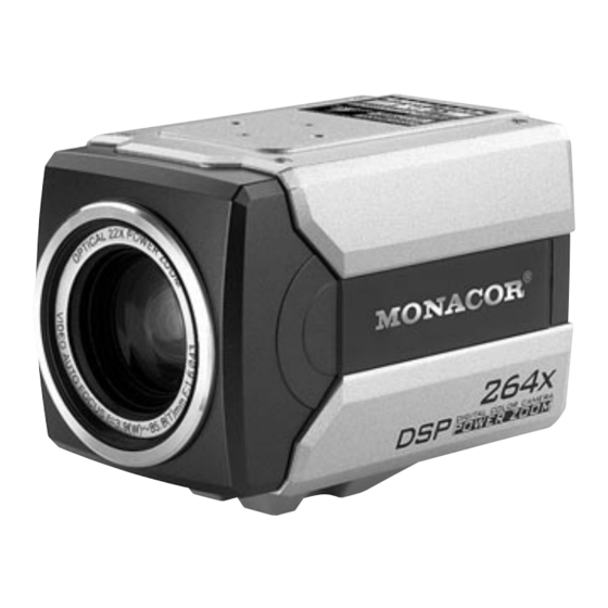 Monacor TVCCD-1622COL Instruction Manual