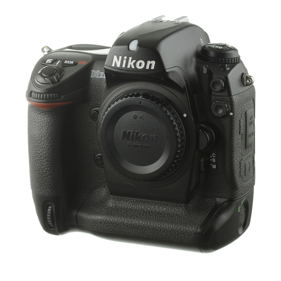 Nikon D2Xs Brochure & Specs