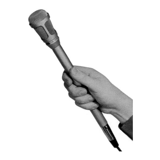 Shure SM82 Technical Data Manual