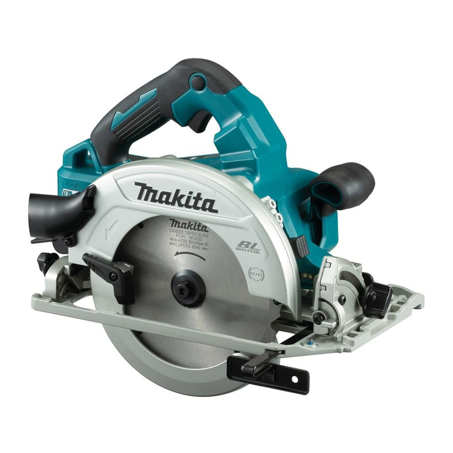 Makita DHS782 Instruction Manual