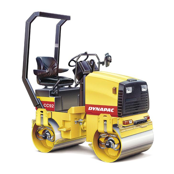 Dynapac CC 82 Maintenance Manual