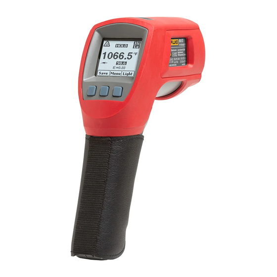 Fluke 568 EX Safety Instructions