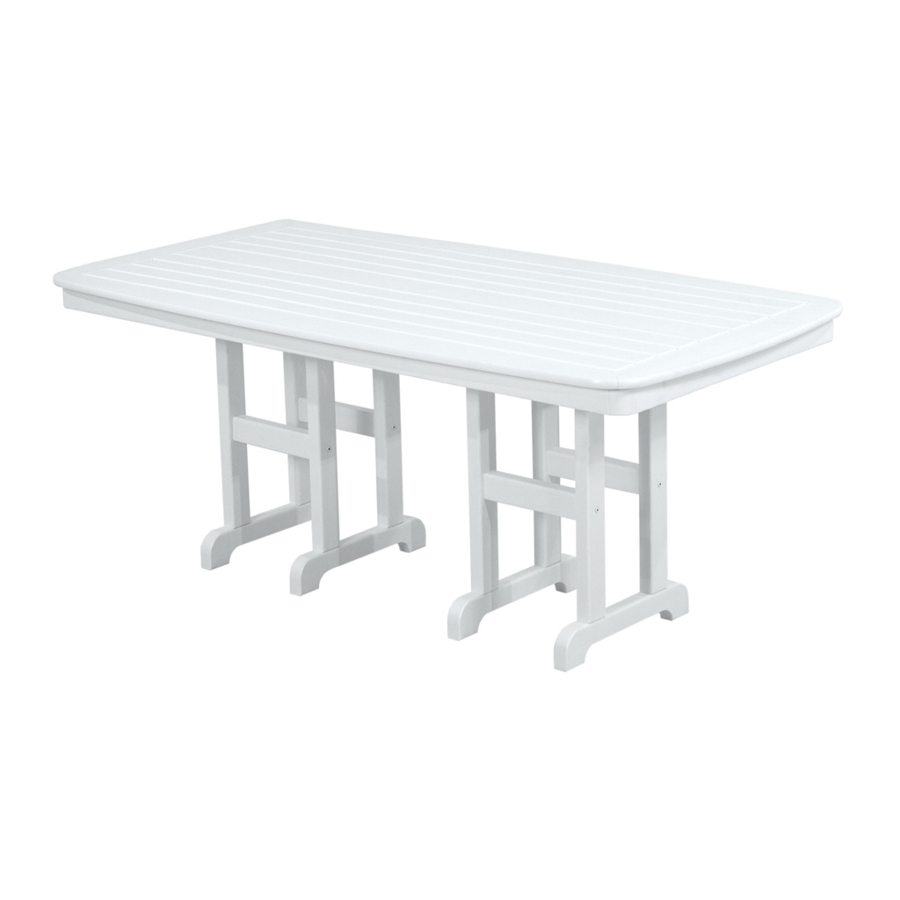 Polywood NCT3772 Assembly Instructions Manual
