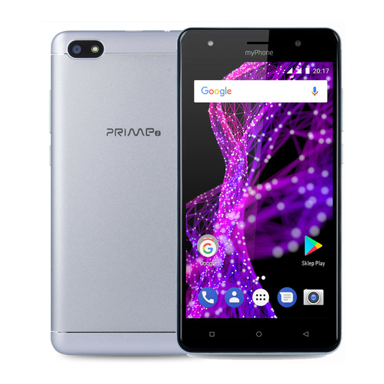 myPhone PRIME 2 User Manual