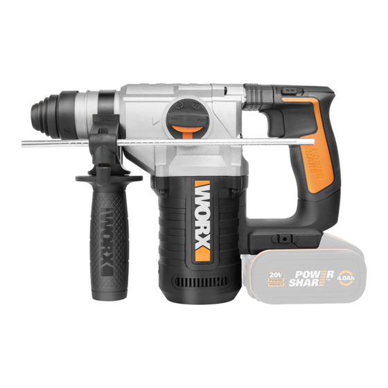 Worx WX392 Original Instructions Manual