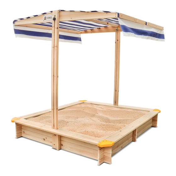 LifeSpan Kids Joey Sandpit with Canopy Owner's Manual