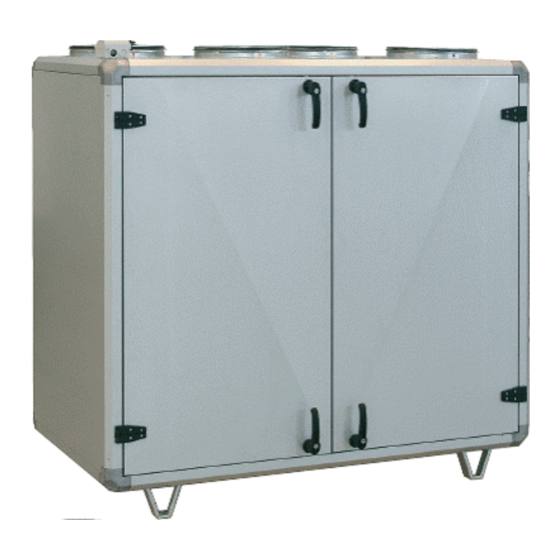 SystemAir TOPVEX-1000 R Operating And Maintenance Instructions Manual