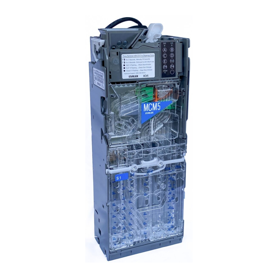Conlux MCM5 - Touch Terminal Installation Manual