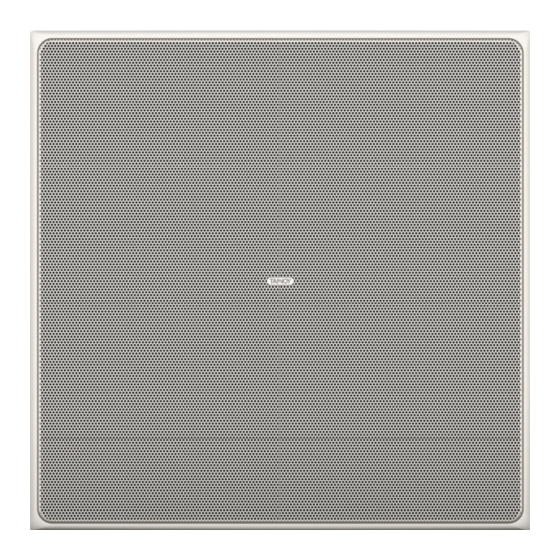 Tannoy PCI 45DC Quick Start Manual