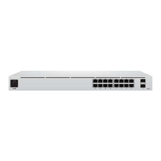 Ubiquiti USW-16-POE Quick Start Manual