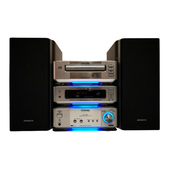 Aiwa XR-M99 Operating Instructions Manual