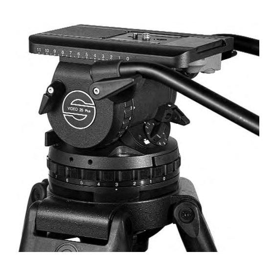 Sachtler Video 25 II Manual