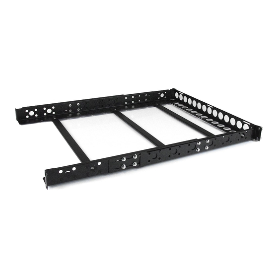 StarTech.com UNIRAILS1U Quick Start Manual
