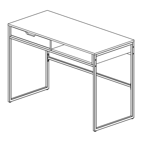 Studymate HUME SMHUMEOABK Assembly Instructions Manual