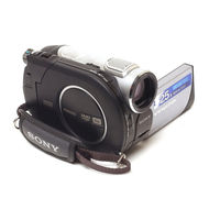 SONY Handycam DCR-DVD708 Operating Manual