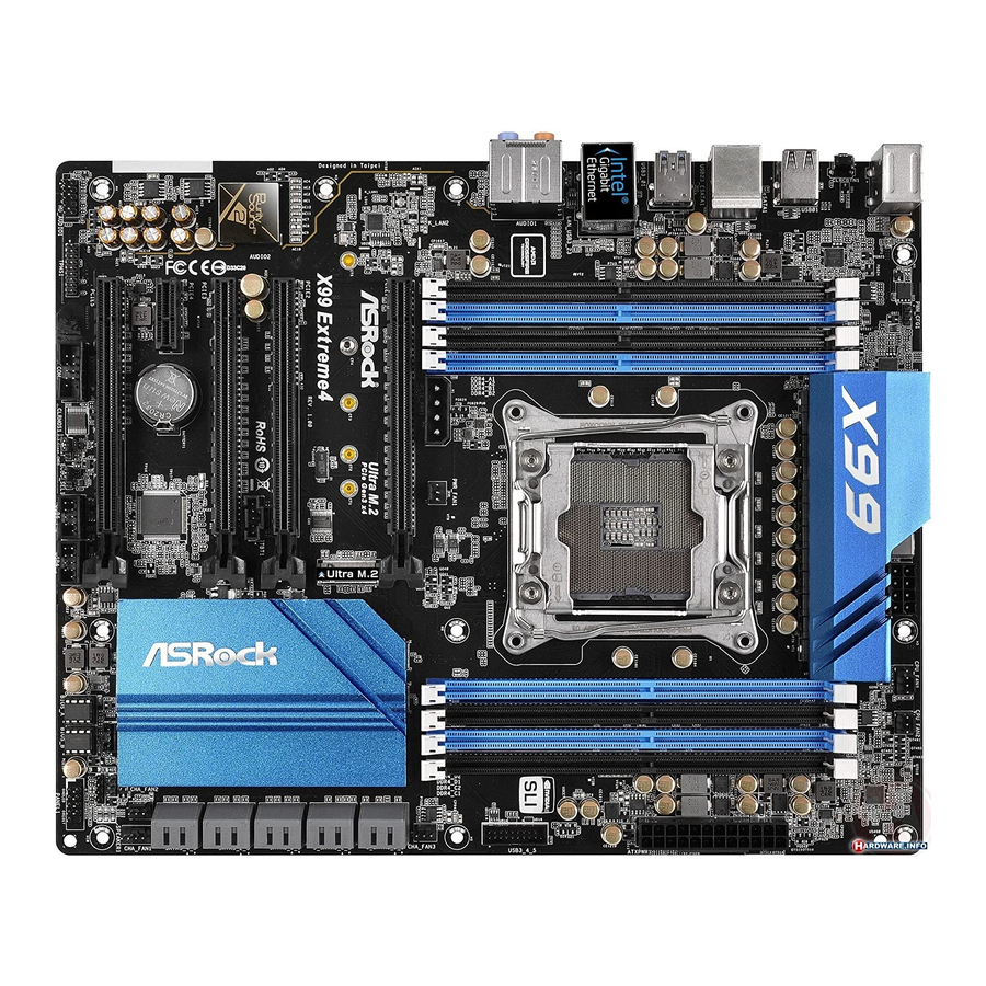 ASROCK X99 Extreme4 User Manual