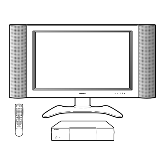 Sharp LC-30HV4E Service Manual