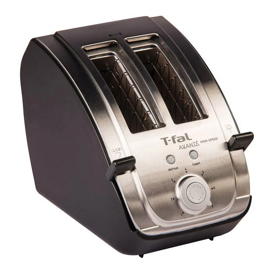 T-Fal Avante Instructions For Use Manual