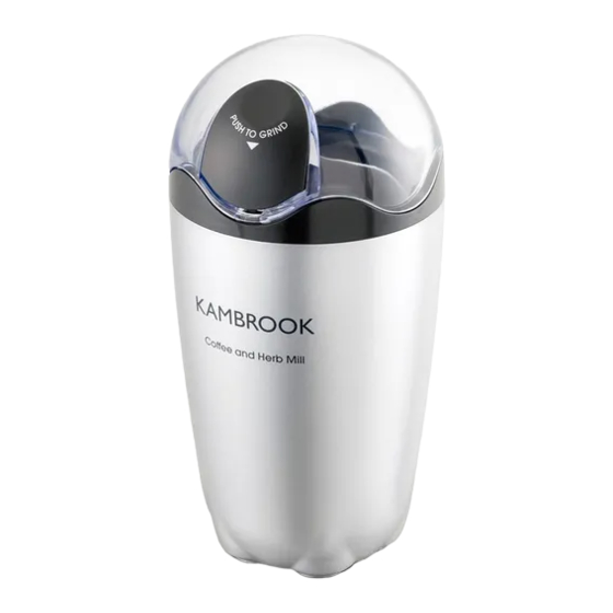 Kambrook KFP10 Instruction Booklet