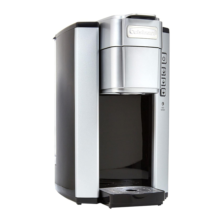 User manual Cuisinart Coffee Center Grind & Brew Plus SS-GB1 (English - 32  pages)