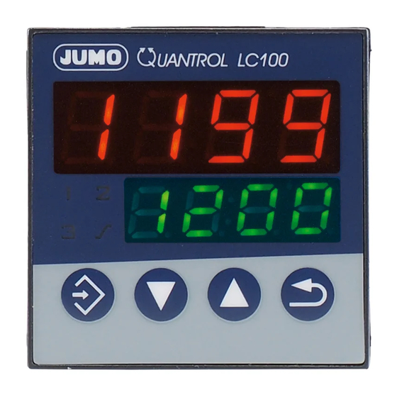 JUMO Quantrol LC200 Operating Manual