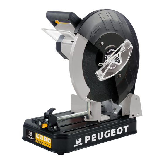 PEUGEOT EnergyCut-355 MCB Cutting Saw Manuals