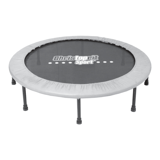 Christopeit Sport 9851 Assembly And Exercise Instructions