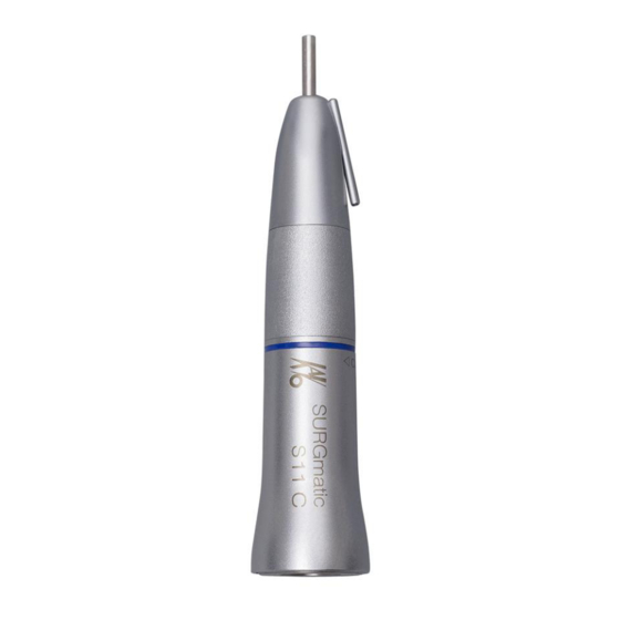KaVo SURGmatic S11 L Instructions For Use Manual