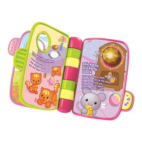 VTech Baby Baby's First Storytime Rhymes User Manual