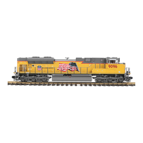 MTHTrains HO SD70AH Diesel Engine Engineer's Manual