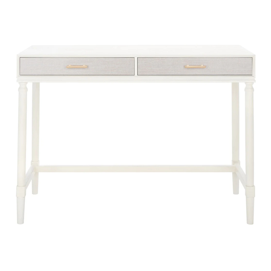 Safavieh Furniture Takita DSK5703 Quick Start Manual