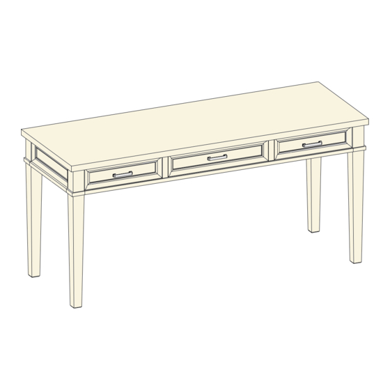 Living Spaces IB248-3064 Assembly Instructions